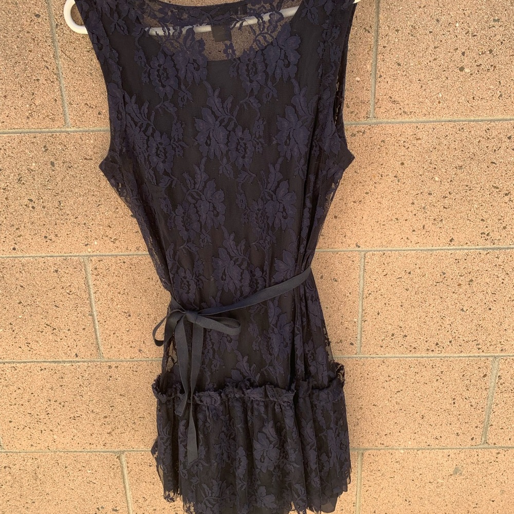 Marc by Marc Jacobs Navy Lace Dress size Large